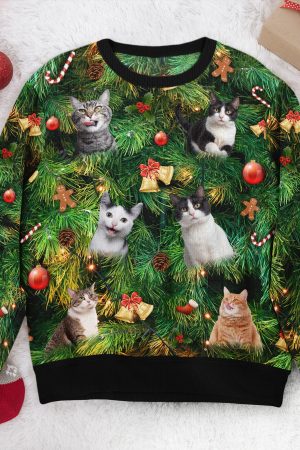 Funny Custom Faces - Personalized Photo Ugly Sweater