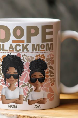 New Version Dope Mom - Personalized Mug